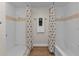 Updated bathroom with tile shower, soaking tub, and decorative shower curtain for a modern touch at 601 Shreve St # 64C, Punta Gorda, FL 33950