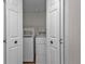 Laundry room with new washer and dryer units and plenty of space at 601 Shreve St # 64C, Punta Gorda, FL 33950