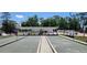 Bocce ball courts with a covered seating area, providing a fun outdoor activity at 6843 Amoko Ct, North Port, FL 34287