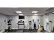 Community gym featuring treadmills, ellipticals, and other exercise equipment at 6843 Amoko Ct, North Port, FL 34287
