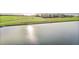 This aerial view shows the building near the water at 99 Vivante Blvd # 303, Punta Gorda, FL 33950
