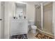 Bathroom features white vanity and a glass shower at 99 Vivante Blvd # 303, Punta Gorda, FL 33950