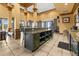 Spacious clubhouse area featuring a kitchen with bar and outdoor views at 99 Vivante Blvd # 303, Punta Gorda, FL 33950
