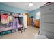 Comfortable bedroom with a bunk bed and tile flooring creating a relaxing personal space at 10229 Gulfstream Blvd, Englewood, FL 34224