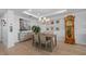 Elegant dining room featuring a chandelier, art, and a beautiful space for entertaining and Gathering meals at 1425 Park Beach Cir # 1310, Punta Gorda, FL 33950