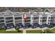 Modern condo building with private balconies and well-maintained grounds at 1425 Park Beach Cir # 1310, Punta Gorda, FL 33950