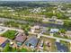 A residential area featuring numerous properties with pools, waterways, and ample green spaces, perfect for a relaxing lifestyle at 15104 Aldama Cir, Port Charlotte, FL 33981