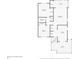 Detailed floor plan featuring two bedrooms, a living room, lanai, and a kitchen layout with dimensions at 232 W Henry St, Punta Gorda, FL 33950