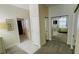 Hallway view with bedroom and closet at 2399 Bendway Dr, Port Charlotte, FL 33948