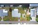 Property overview showing the layout, landscaping, and waterfront location within property lines at 24239 Yacht Club Blvd, Punta Gorda, FL 33955