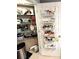 Pantry with shelving and a door rack for efficient storage and organization at 25008 Lalique Pl, Punta Gorda, FL 33950