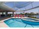 Amazing screened in pool and outdoor seating, with beautiful water views at 261 Venezia Ct, Punta Gorda, FL 33950