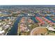 Waterfront community featuring canals, homes, and boat docks at 3800 Bal Harbor Blvd # 414, Punta Gorda, FL 33950