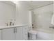 Clean bathroom featuring a shower-tub combo and a white vanity at 4346 Rayfield Dr # 4346, Sarasota, FL 34243