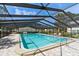 Beautiful pool with a screen enclosure at 4346 Rayfield Dr # 4346, Sarasota, FL 34243