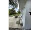 Charming backyard patio features a comfortable seating area for relaxing and enjoying outdoor living at 5727 Beechwood St, Punta Gorda, FL 33982