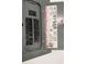 Open breaker panel with labeled circuits for easy management of the home's electrical system at 5727 Beechwood St, Punta Gorda, FL 33982