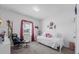 Bright bedroom with neutral colors, a large window and plenty of space at 7652 Mikasa Dr, Punta Gorda, FL 33950