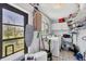 Functional laundry room with storage and a view to the water at 18585 Klingler Cir, Port Charlotte, FL 33948