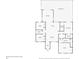 First floor plan showcasing the layout of the house at 23493 Taber Ave, Port Charlotte, FL 33954