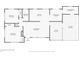 Floor plan showcasing the layout of the home, including the living room, bedrooms, and lanai at 3171 Highlands Rd, Punta Gorda, FL 33983