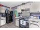 Functional kitchen featuring modern appliances, ample cabinet space, and clean countertops for an efficient cooking experience at 4583 S Salford Blvd, North Port, FL 34287