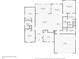 A detailed floor plan showcases the layout of the single-story home, including room dimensions at 5451 Prime Ter, North Port, FL 34286