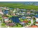 Gorgeous waterfront home with a private dock and scenic views of the tranquil canal and neighborhood at 632 Brindisi Ct, Punta Gorda, FL 33950