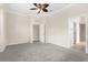 Spacious main bedroom with ensuite bathroom and doorway to additional living space at 10316 Hebblewhite, Englewood, FL 34223