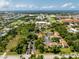 High-angle view of the community featuring well-manicured lawns and landscaping near the coast at 22481 Westchester Blvd # B48, Punta Gorda, FL 33980