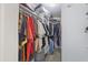 Walk-in closet with clothing racks and shelves offering plenty of storage space at 3322 Hampton St, Port Charlotte, FL 33948