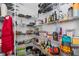 Walk-in pantry with wire shelving provides ample storage space for food and other household items at 4294 Wooley Ave, North Port, FL 34287