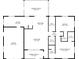 A detailed floor plan showcases the layout of the home, including the kitchen, living room, and bedrooms at 444 Edgewood Rd, Venice, FL 34293