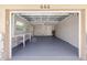 The spacious garage features an epoxy floor, utility sink, and ample storage, offering both functionality and convenience at 444 Edgewood Rd, Venice, FL 34293