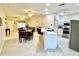 Spacious open floor plan integrates the dining and living areas at 1431 Red Oak Ln, Port Charlotte, FL 33948