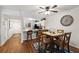 Dining area featuring a table, chairs, and view into the kitchen at 175 Kings Hwy # 625, Punta Gorda, FL 33983