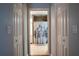 Bright bathroom features a tiled shower behind a decorative curtain at 21220 Pemberton Ave, Port Charlotte, FL 33952