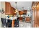 Clean kitchen with stainless appliances, countertops, and tile floors at 24398 Treasure Island Blvd, Punta Gorda, FL 33955