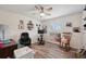 Bedroom with chair, exercise bicycle, and neutral decor at 26125 Copiapo Cir, Punta Gorda, FL 33983