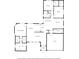 Detailed floor plan showcases the layout of this home with bedrooms, baths, and living spaces at 26125 Copiapo Cir, Punta Gorda, FL 33983