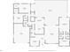 Detailed floor plan showing layout of bedrooms, bathrooms, kitchen, living room, and lanai at 3724 Bordeaux Dr, Punta Gorda, FL 33950