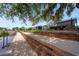 Spacious back yard with concrete patio and boat dock along the canal at 405 Ridgecrest Dr, Punta Gorda, FL 33982
