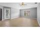 Bright bedroom featuring tile floors and a large window at 4268 Leesburg Ave, North Port, FL 34288
