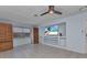 Bright, spacious bonus room features a large wall unit and tile flooring at 4509 Wynkoop Cir, Port Charlotte, FL 33948