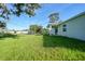 Spacious green backyard with plenty of room to play at 7345 Ellis Ln, Port Charlotte, FL 33981
