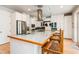 Open kitchen with custom cabinets and island at 7424 Acorn Blvd, Punta Gorda, FL 33982
