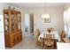 Dining room with furniture, tile flooring, and traditional decor at 2467 Herron Ter, Port Charlotte, FL 33981