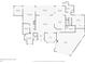 Detailed floor plan of the first floor, with room dimensions and layout including primary bedroom, kitchen, and living spaces at 250 Freeport Ct, Punta Gorda, FL 33950