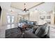 Inviting living room showcasing an open layout with views of the dining room and kitchen at 3322 Sandpiper Dr, Punta Gorda, FL 33950