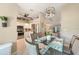 Open-concept dining room, adjacent to a modern kitchen, perfect for entertaining and Gathering gatherings at 37 Pepe Ct, Punta Gorda, FL 33983